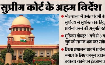 सुप्रीम अनुमति: बसंत पंचमी पर धार भोजशाला में एक साथ होगी पूजा-नमाज