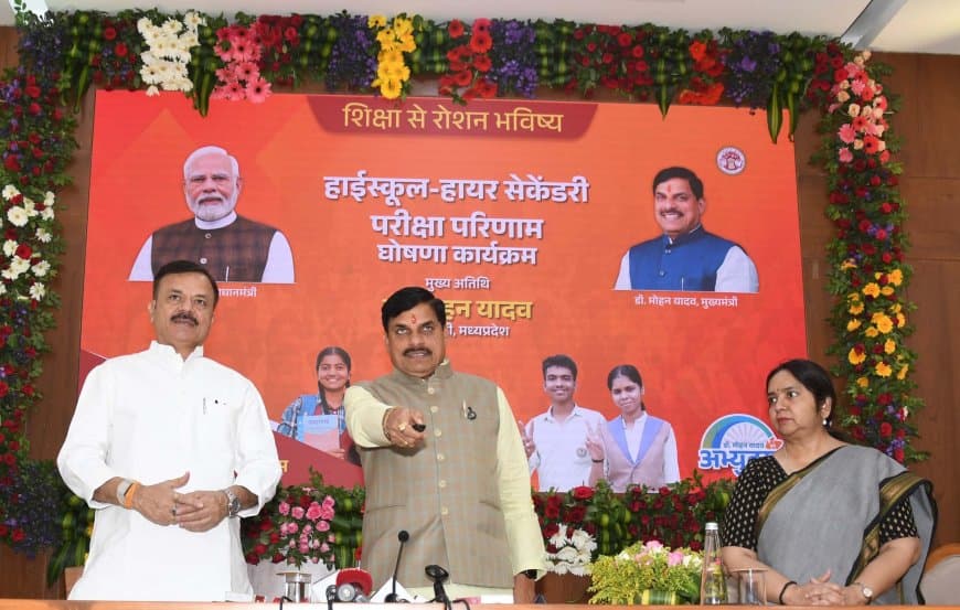 मध्यप्रदेश में बेटियों का दबदबा: दसवीं में पन्ना की प्रतिभा और 12वीं में भोपाल की खुशी राय स्टेट टॉपर मध्यप्रदेश में बेटियों का दबदबा: दसवीं में पन्ना की प्रतिभा और 12वीं में भोपाल की खुशी राय स्टेट टॉपर