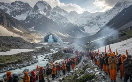 अमरनाथ यात्रा: हर-हर महादेव के जयकारे से गूंज रही घाटी... पांच दिन में 1.13 लाख लोगों ने किए दर्शन