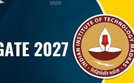 GATE 2027 Notification: रजिस्ट्रेशन 14 अगस्त से शुरू, परीक्षा फरवरी में – जानें पूरा शेड्यूल GATE 2027 Notification: रजिस्ट्रेशन 14 अगस्त से शुरू, परीक्षा फरवरी में – जानें पूरा शेड्यूल