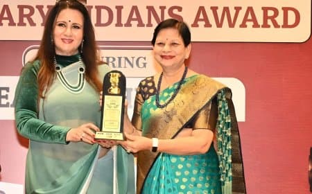 विश्वविद्यालय की कुलपति प्रो. नीलिमा गुप्ता को मिला ‘विजनरी इंडियंस अवार्ड’