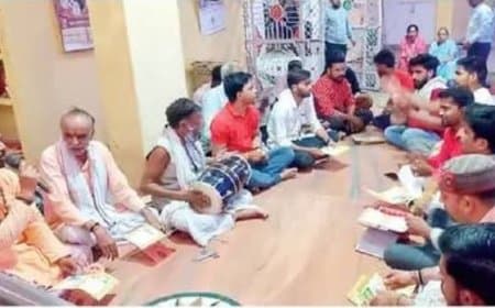 77वां हनुमान चालीसा पाठ, नशा मुक्ति का संकल्प
