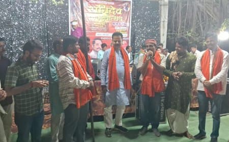 रामपाल सिंह भजन संध्या में हुए शामिल