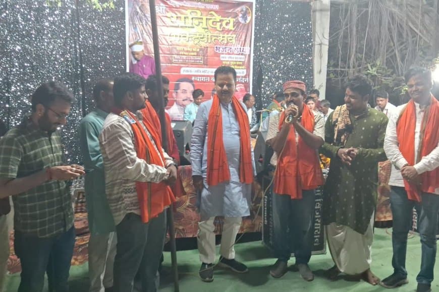 रामपाल सिंह भजन संध्या में हुए शामिल