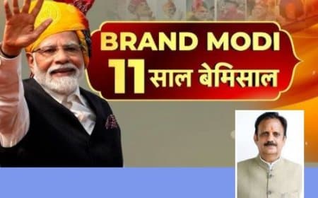 मोदी के 11 साल: भारत के पुनर्जागरण, नव निर्माण और  वैश्विक प्रतिष्ठा की यात्रा का प्रतीक