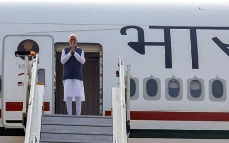 आपरेशन सिंदूर के बाद पहली विदेश यात्रा पर नमो रवाना