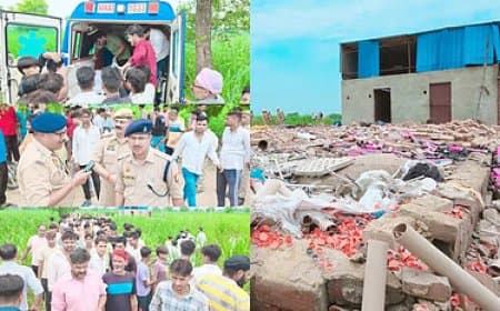 पटाखा  फैक्ट्री में विस्फोट, चार महिलाओं की मौत