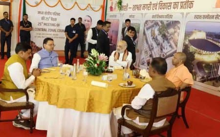वाराणसी में पहली बार आज चार सीएम के साथ होगी 'शाह मंत्रणा'