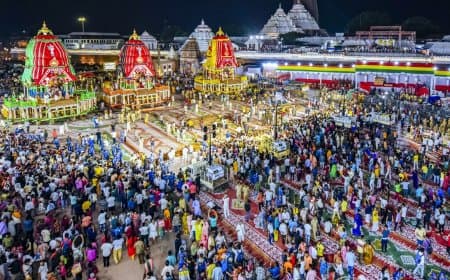 जगन्नाथ अहमदाबाद जगन्नाथ रथयात्रा में हाथी बेकाबू