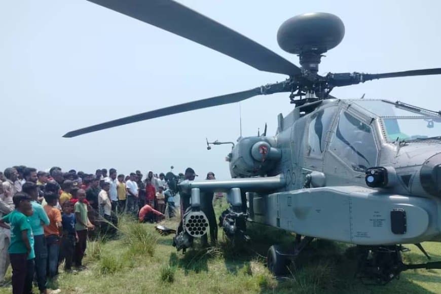 भारतीय वायुसेना के अपाचे की पंजाब में इमरजेंसी लैंडिंग