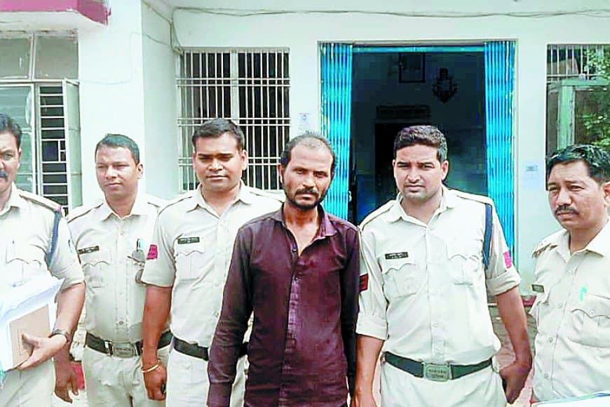 मझगवां के जंगल में पकड़ा गया भांजे का कातिल मामा