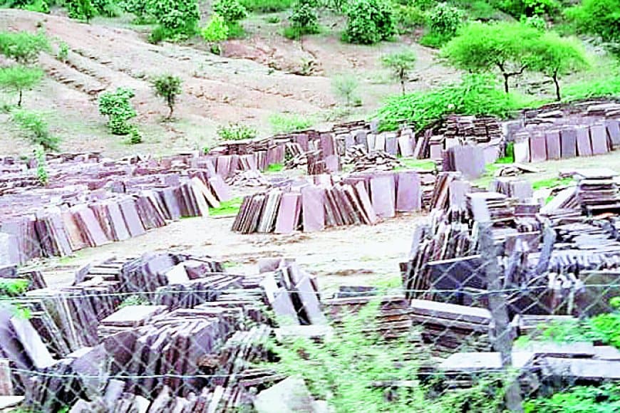 अवैध खनन का हब बना जैतुपुर, बेलगाम खनन जारी