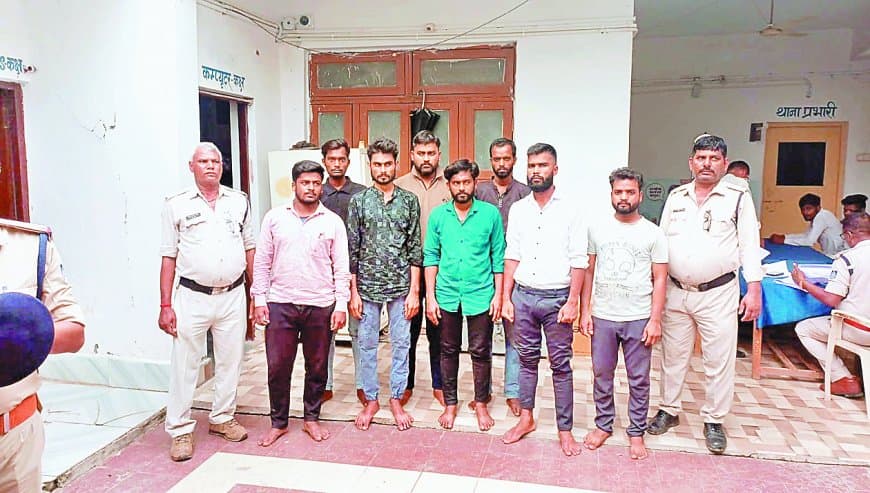 गैंगरेप के 3 और अपहरण के 8 आरोपी गिरफ्तार