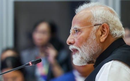 आतंकवाद  वैश्विक शांति के लिए एक बड़ी चुनौती : मोदी