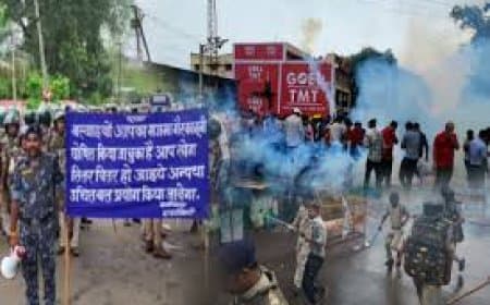 हरदा में करणी सेना-पुलिस टकराव: जीवन सिंह शेरपुर सहित 50+ गिरफ्तार