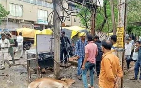 60% ट्रांसफार्मर असुरक्षित, जमीन छू रही केबल, खुले सर्किट पैनल