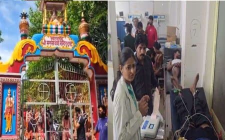 हरिद्वार के मनसा देवी मंदिर में भगदड़... छह लोगों की मौत
