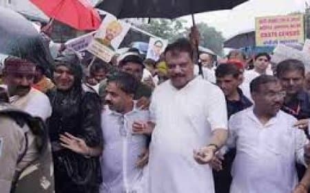 27% आरक्षण की मांग पर ओबीसी महासभा का भोपाल में उग्र प्रदर्शन