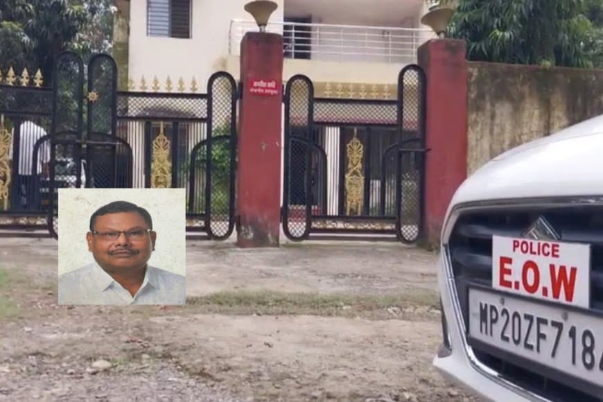 जबलपुर आदिम जाति कल्याण विभाग के डिप्टी कमिश्नर के ठिकानों पर छापा