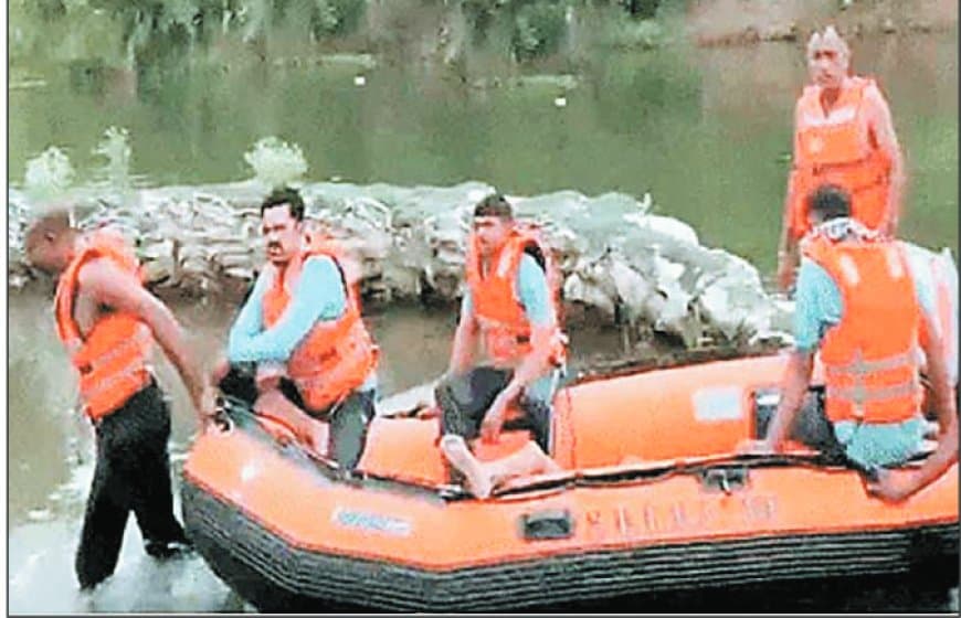 एयर फोर्स का जवान क्योटी जल प्रपात में डूबा