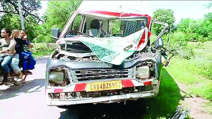 गर्भवती महिला की दर्दनाक मौत, 6 घायल