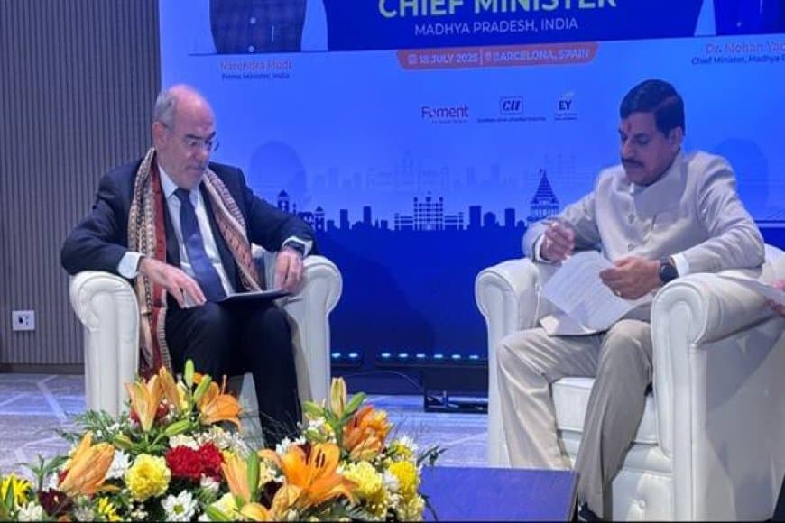 सीएम ने कैटेलोनिया के विदेश मंत्री से मुलाकात