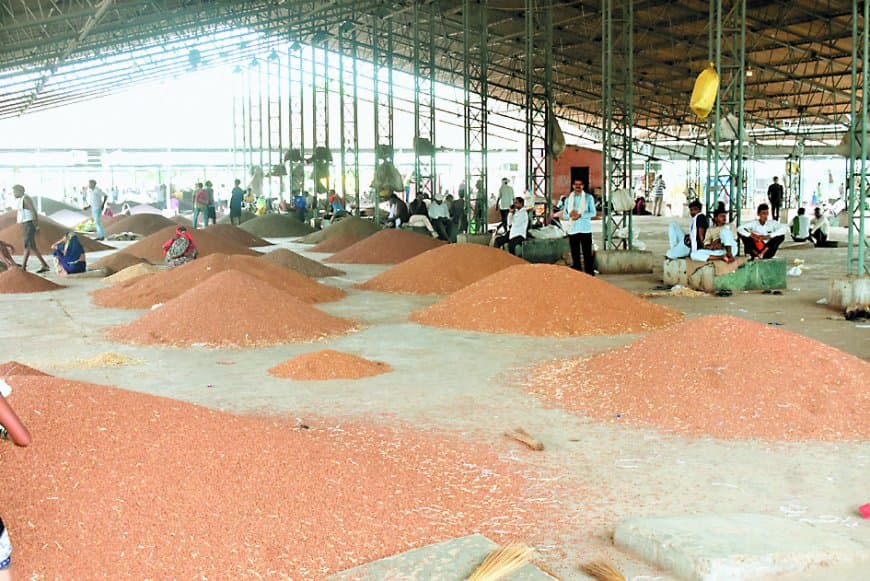 अंधेरगर्दी: व्यापारी ने एक बार खरीदा गेहूं, मंडी कर्मियों ने काटी दो पर्चियां