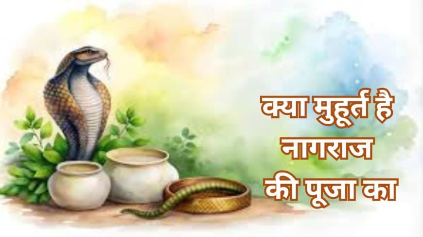 जाने क्या मुहूर्त है नागराज की पूजा... पंचमी का महत्व.. नाग को दूध नहीं पिलाएं