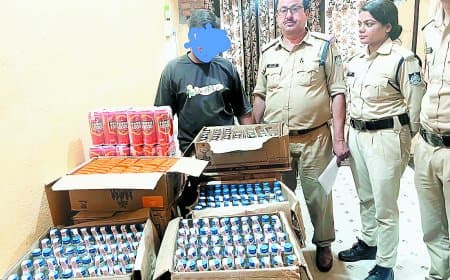 कोतमा पुलिस का बड़ा एक्शन: दो वाहनों से जब्त की 119 लीटर अवैध शराब, कई ब्रांड्स, दो आरोपी गिरफ्तार, अबकारी एक्ट में केस दर्ज