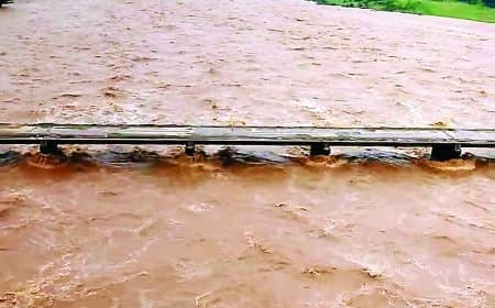 उफनाई सोन नदी: बाणसागर डैम के 3 गेट खुले, कई गांवों में बाढ़ का खतरा, प्रशासन अलर्ट पर