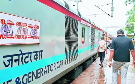 पहले फेरे में फुल हुई रीवा-हड़पसर सुपरफास्ट ट्रेन: पुणे एक्सप्रेस से ज्यादा समय और किराया, फिर भी जबरदस्त उत्साह