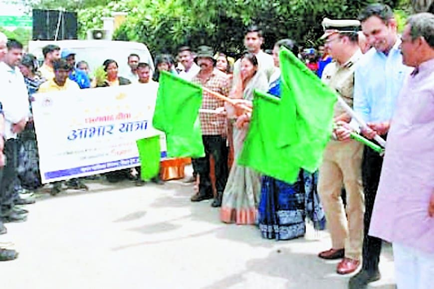 रीवा बना 5-स्टार गार्बेज फ्री सिटी, स्वच्छता सर्वेक्षण में देश में मिला 5वां स्थान | नागरिक आभार यात्रा निकाली गई