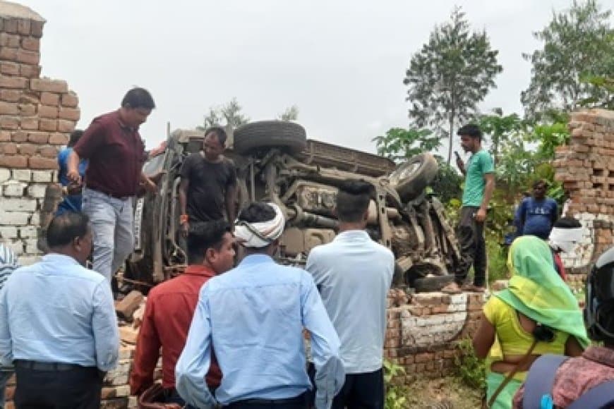 अनूपपुर... रफ्तार बनी काल... स्कॉर्पियो ने बाइक को मारी टक्कर... पांच की मौत