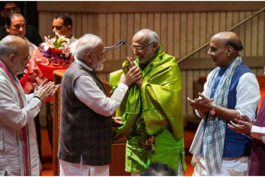 पीएम का आह्वान- राधाकृष्णन के जीवन में कोई विवाद नहीं, कोई भ्रष्टाचार नहीं, कोई दाग नहीं, सर्वसम्मति से करें समर्थन