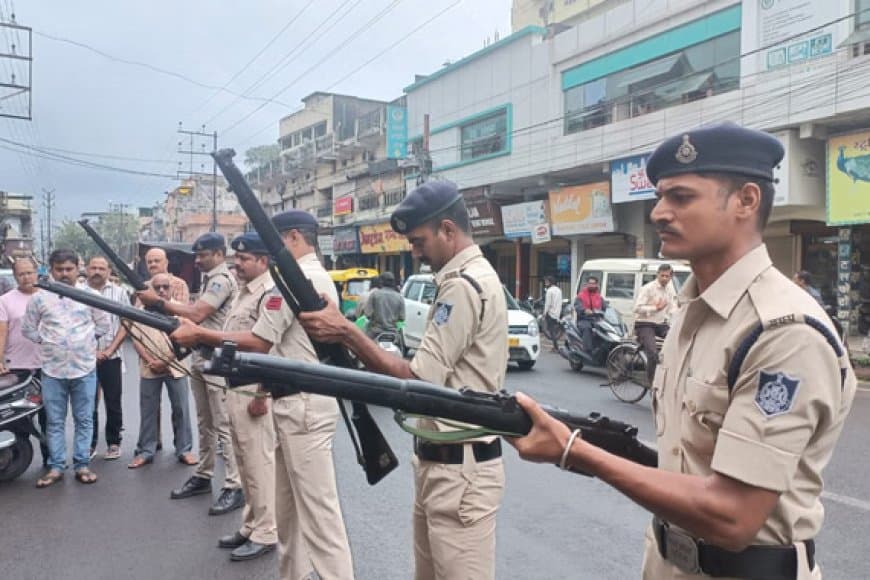 इंदौर में पहली बार देहदान पर दिया गया गार्ड ऑफ ऑनर