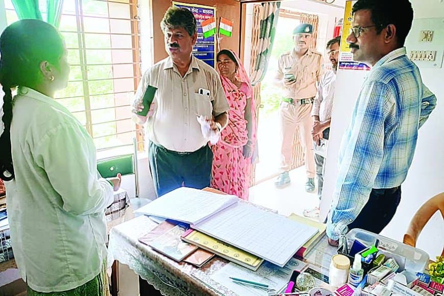 निरीक्षण में मिली गड़बड़ी: चिकित्सक, सीएचओ और आशा कार्यकर्ता सस्पेंड – कलेक्टर ने स्कूल शिक्षा व्यवस्था पर भी दिखाई कड़ी नाराज़गी
