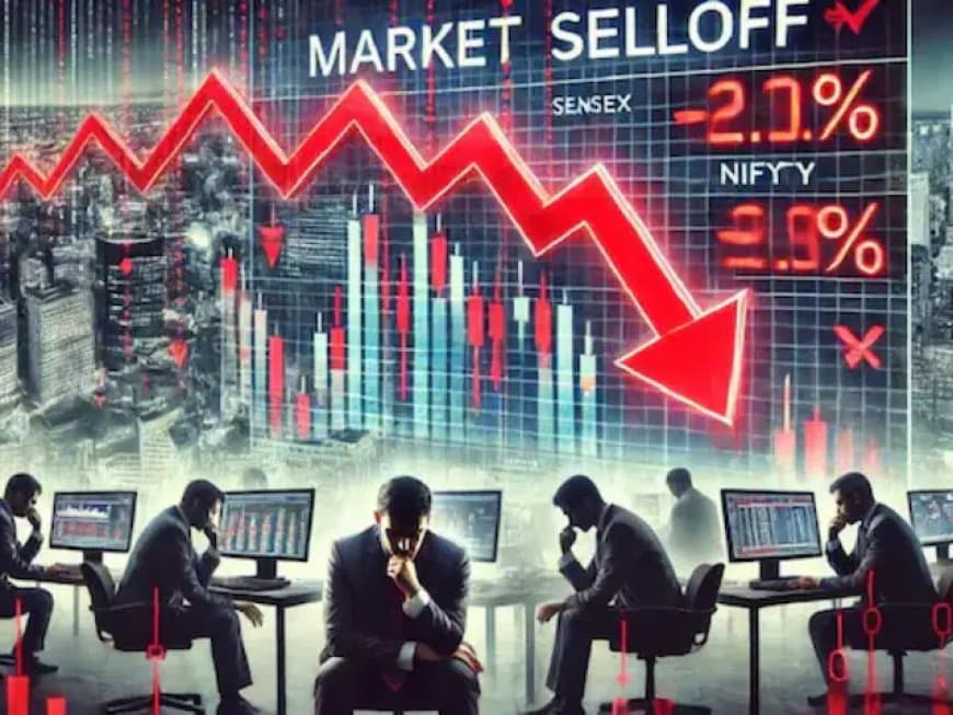 लाल निशान पर खुला शेयर बाजार... सेंसेक्स और निफ्टी भी लुढ़के