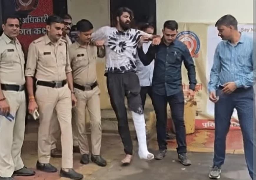 इंदौर: 2 करोड़ का MD ड्रग्स तस्कर शुभम नेपाली गिरफ्तार, 18 केस दर्ज | जेल से चलाता था नेटवर्क