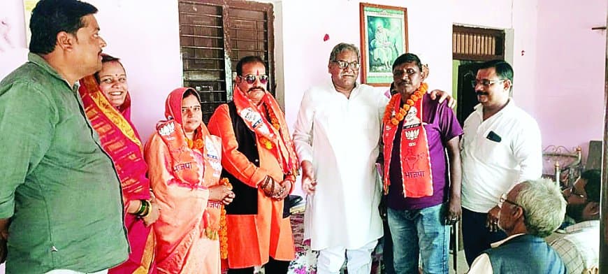 नागौद नगर पंचायत में सियासी उलटफेर: कांग्रेस के दो पार्षदों ने थामा भाजपा का दामन, भाजपा को मिला बहुमत और महिला शक्ति की पूरी टीम