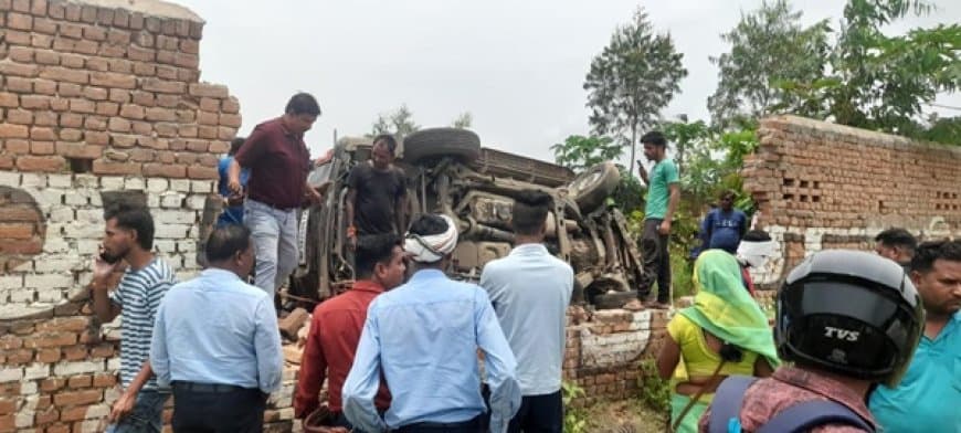 अनूपपुर... रफ्तार बनी काल... स्कॉर्पियो ने बाइक को मारी टक्कर... पांच की मौत