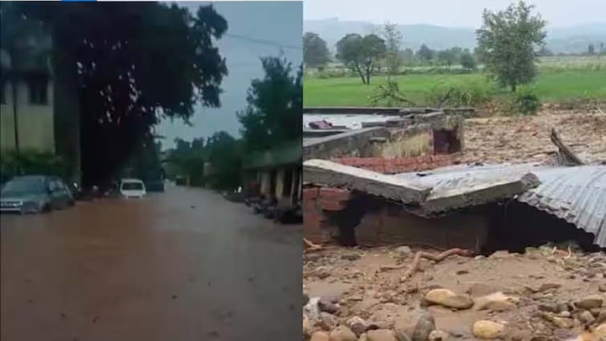 जम्मू-कश्मीर के कठुआ में बादल फटने से सुदूर गांव से संपर्क टूट गया है।