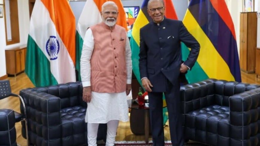 मॉरीशस के पीएम 09 सितंबर से 15 सितंबर तक भारत की यात्रा पर रहेंगे।