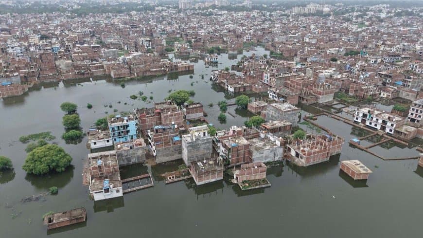 राजस्थान में बाढ़... आठ जिलों में स्कूल बंद... मध्यप्रदेश में डेढ़ इंच बारिश होते ही फुल हो जाएगा कोटा 