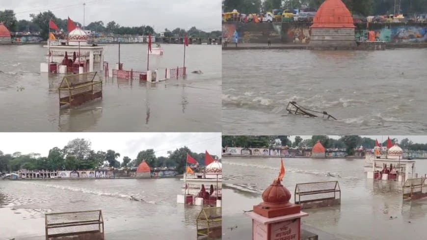 जम्मू में बाढ़... बेपटरी जिंदगी... ट्रेन बंद... हिमाचल में भूस्खलन