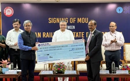 रेलवे कर्मचारियों को ₹1 करोड़ का बीमा लाभ, भारतीय रेलवे और SBI में हुआ ऐतिहासिक समझौता