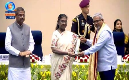 राष्ट्रीय शिक्षक पुरस्कार 2025: भोपाल के आईटीआई प्रशिक्षक राजेंद्र मालवीय को सम्मान