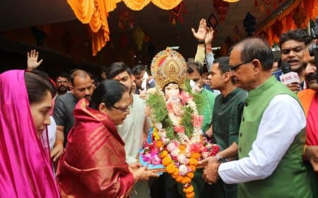 बप्पा की विदाई... अगले बरस तू जल्दी आ से गूंजा भोपाल