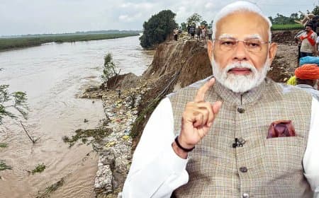 डूबता पंजाब... जाएंगे पीएम मोदी... अब तक 46 की मौत... 2000 गांव जलमग्न