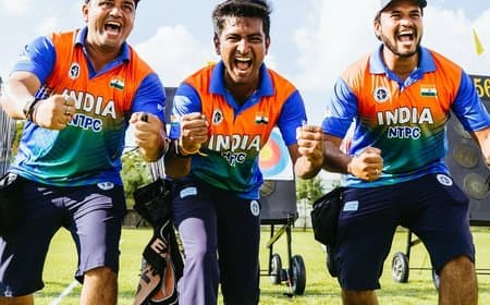 तीरंदाजी वर्ल्ड चैंपियनशिप : कंपाउंड पुरुष टीम ने जीता गोल्ड, मिश्रित टीम का सिल्वर पर निशाना