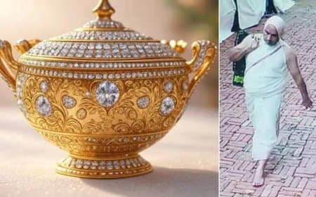लाल किला से चोरी स्वर्ण कलश बरामद... आरोपी गिरफ्तार